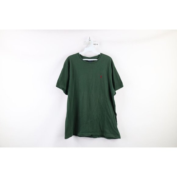 Ralph Lauren Shirts Vintage 9s Ralph Lauren Mens Large Faded Short